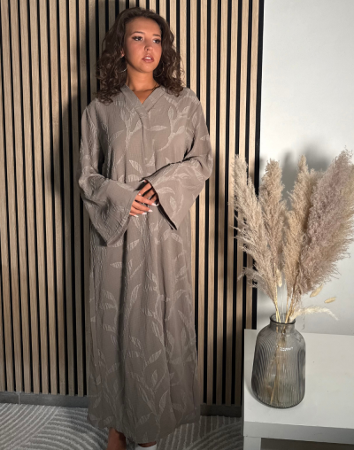 ROBE LINA TAUPE